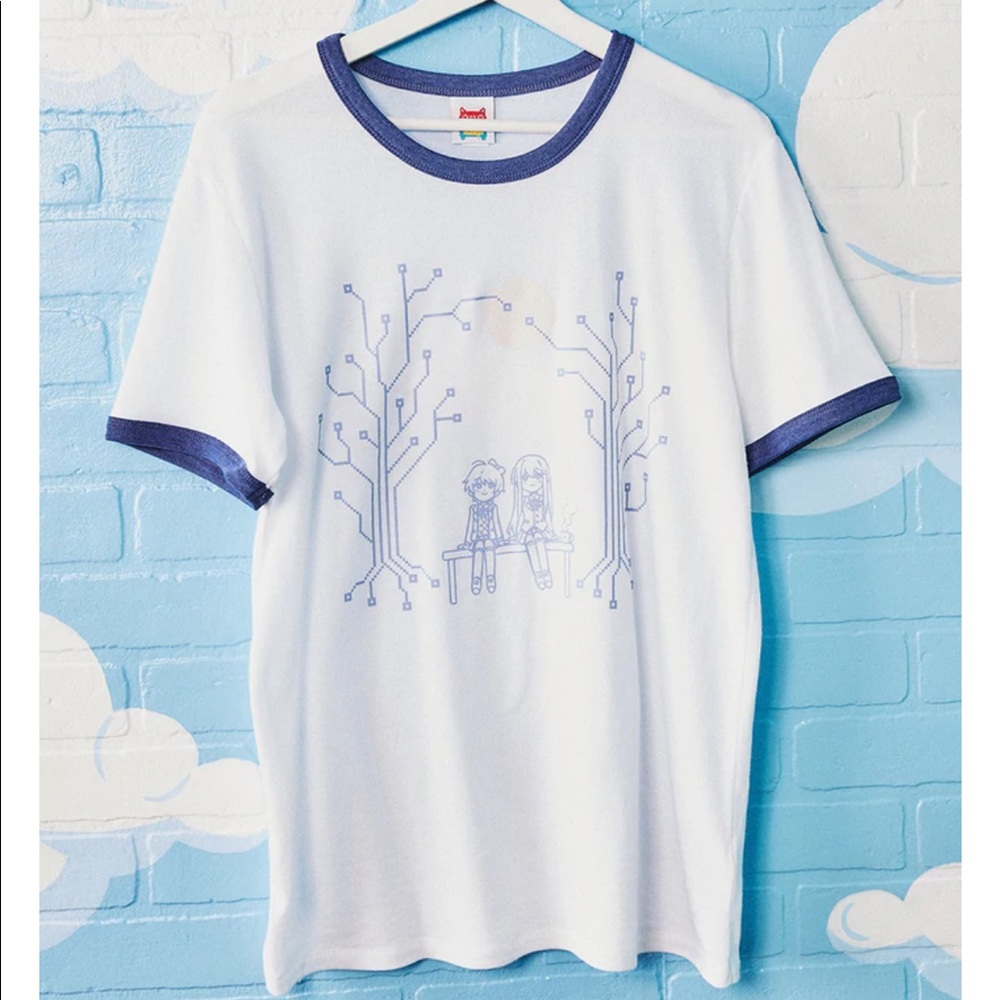 Omocat Understanding White Ringer T-shirt
